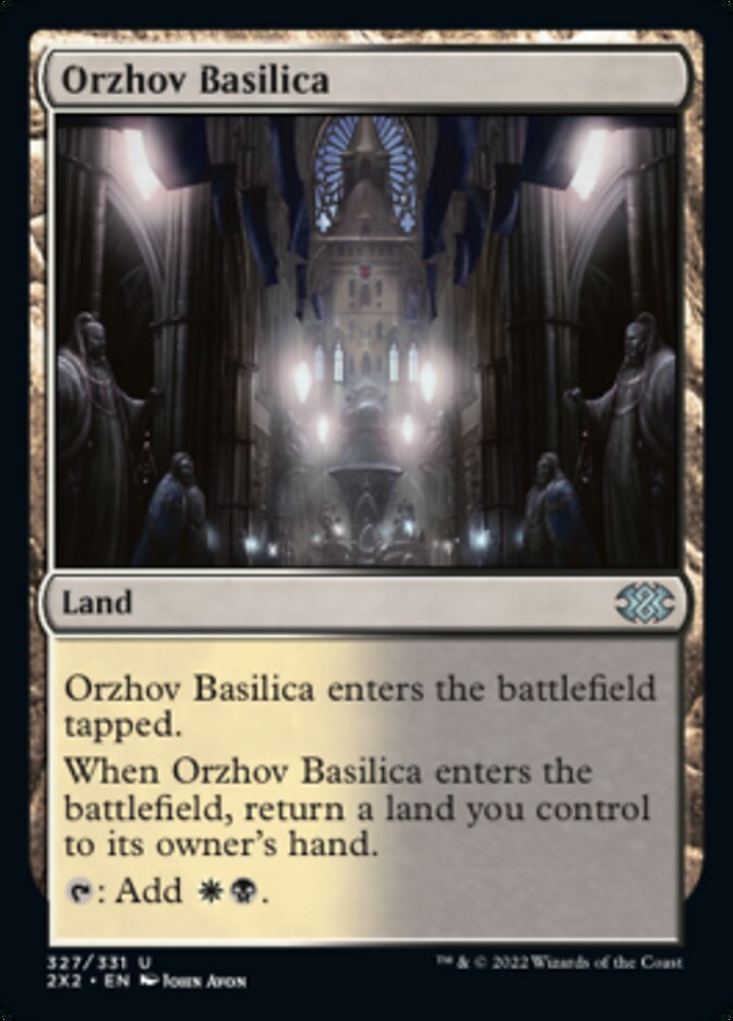 Orzhov Basilica - (Foil): Double Masters 2022