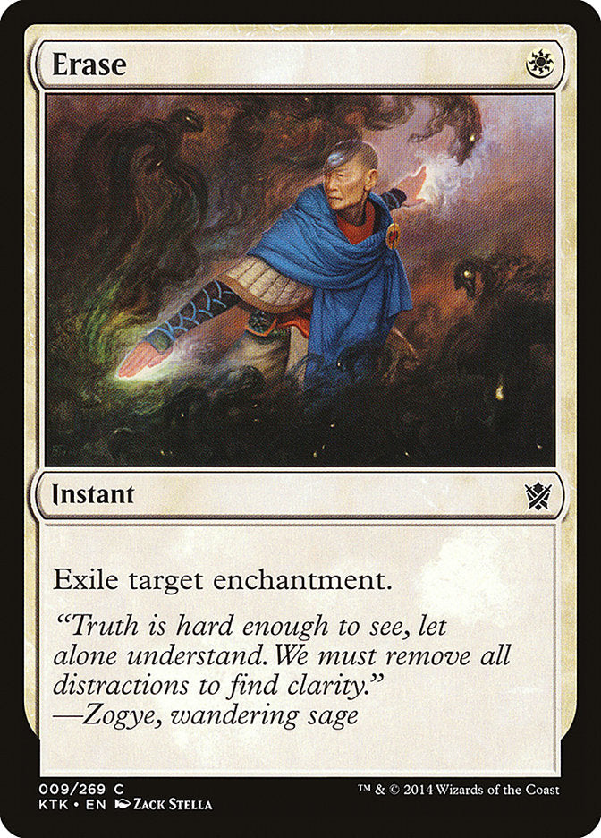 Erase - (Foil): Khans of Tarkir