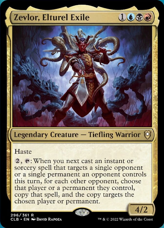 Zevlor, Elturel Exile - (Foil): Commander Legends: Battle for Baldur's Gate
