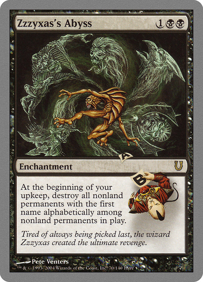 Zzzyxas's Abyss - (Foil): Unhinged