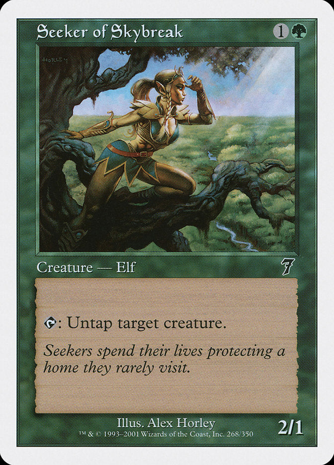 Seeker of Skybreak - (Foil): Seventh Edition