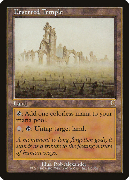 Deserted Temple - (Foil): Odyssey