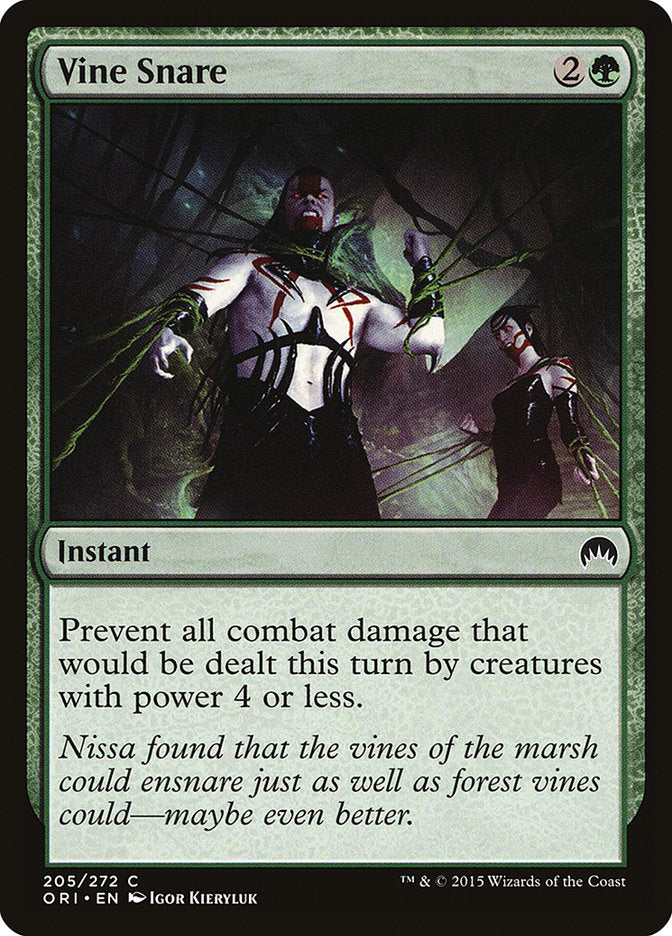 Vine Snare - (Foil): Magic Origins