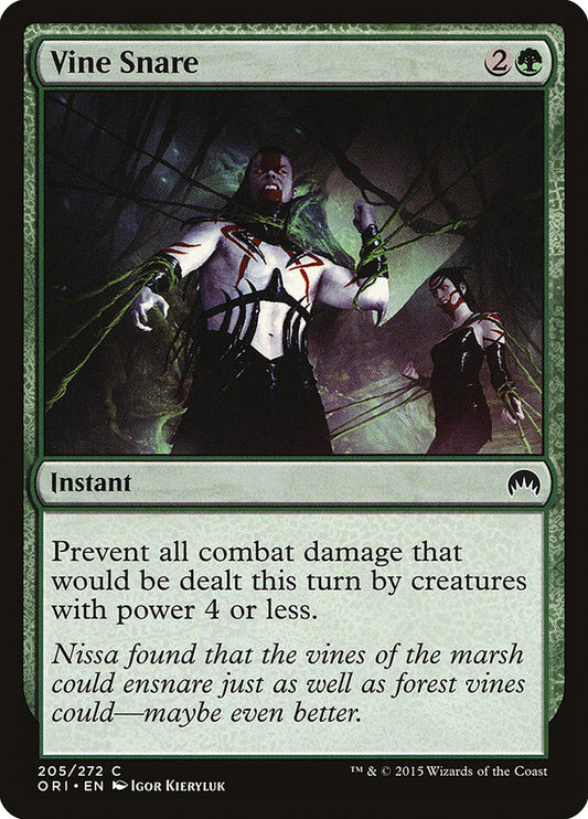 Vine Snare - (Foil): Magic Origins