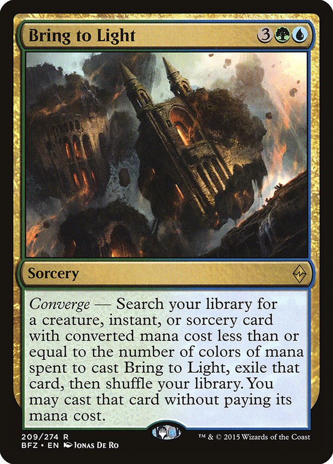 Bring to Light - (Foil): Battle for Zendikar