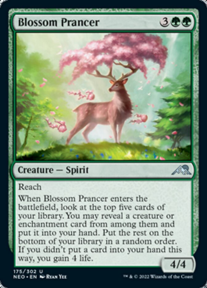 Blossom Prancer: Kamigawa: Neon Dynasty