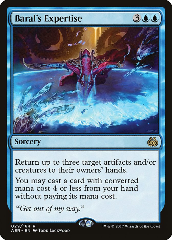 Baral's Expertise - (Foil): Aether Revolt