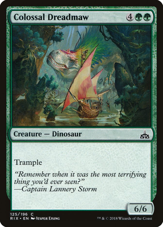 Colossal Dreadmaw: Rivals of Ixalan