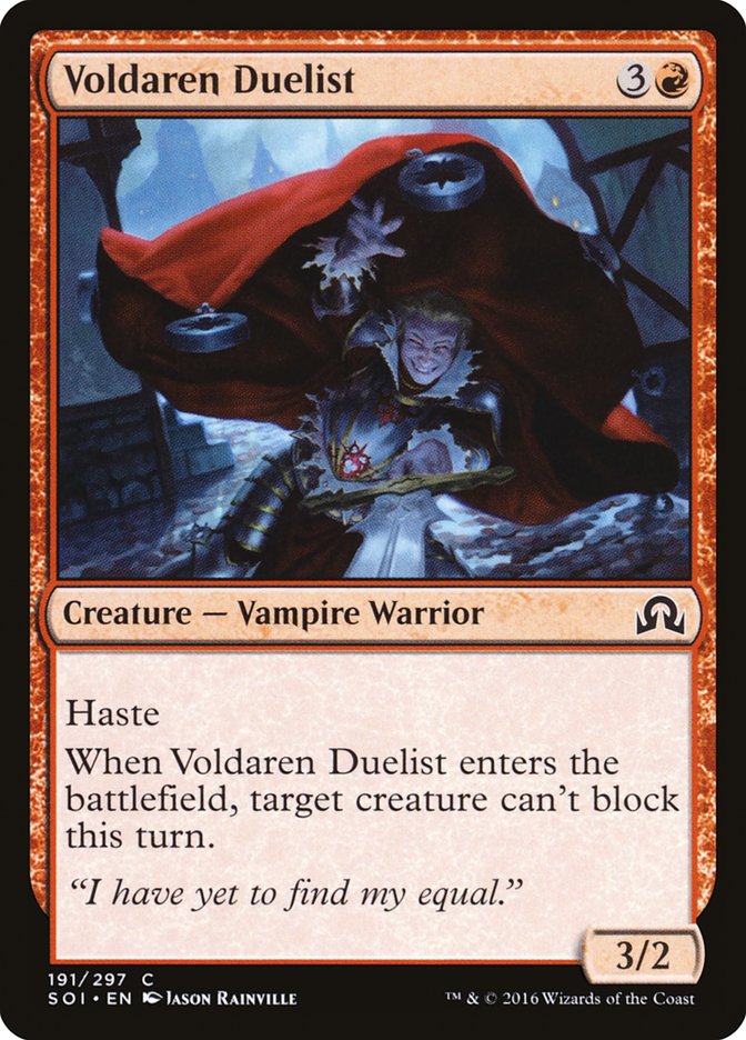 Voldaren Duelist: Shadows over Innistrad