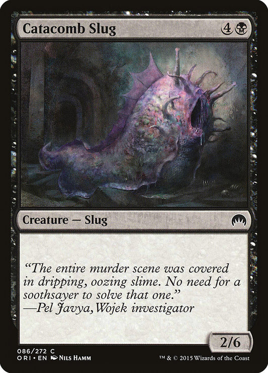 Catacomb Slug - (Foil): Magic Origins