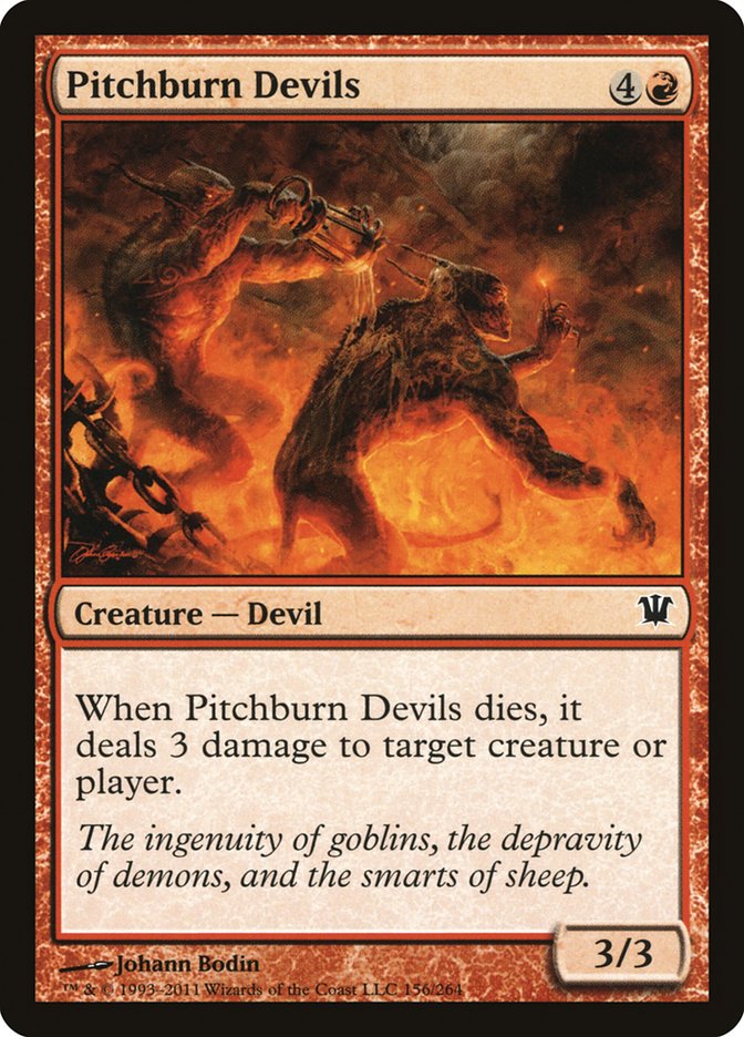Pitchburn Devils - (Foil): Innistrad