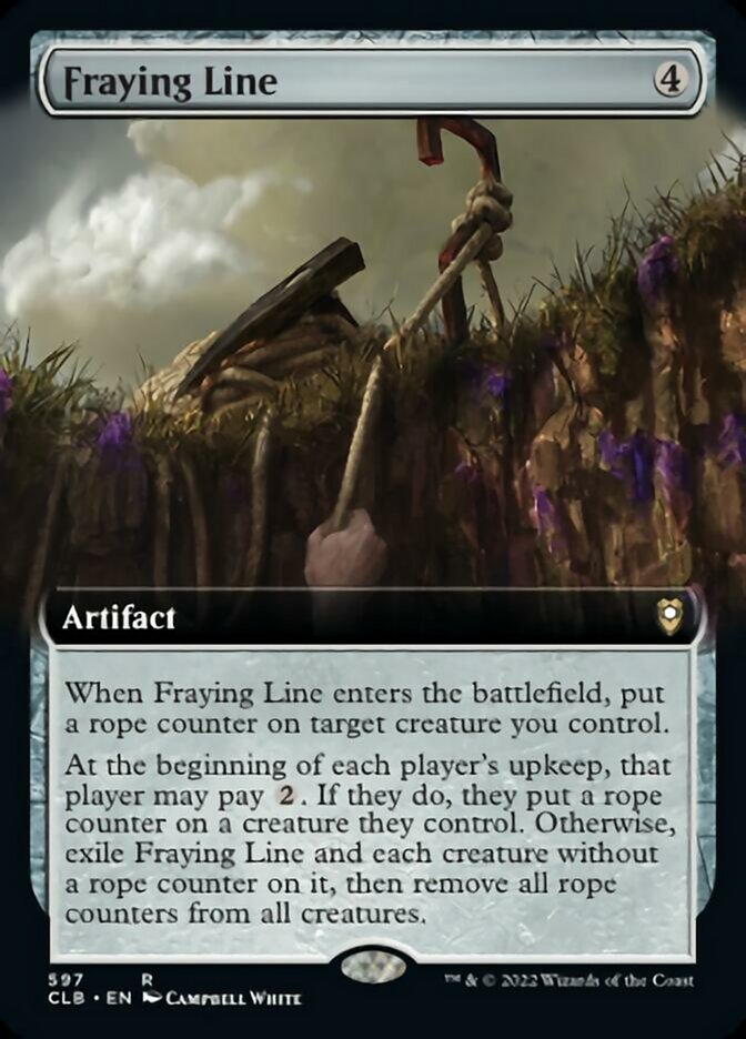 Fraying Line (Extended Art): Commander Legends: Battle for Baldur's Gate