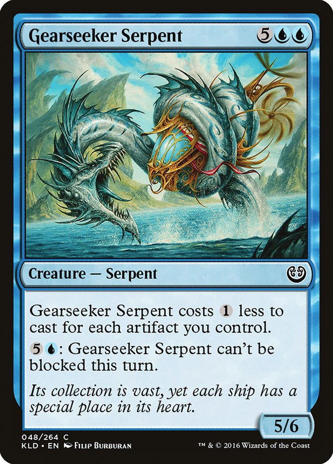 Gearseeker Serpent - (Foil): Kaladesh