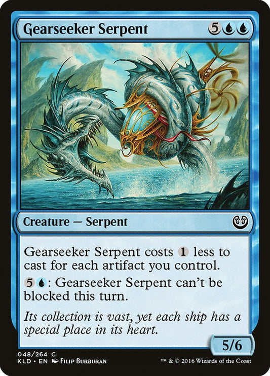 Gearseeker Serpent - (Foil): Kaladesh