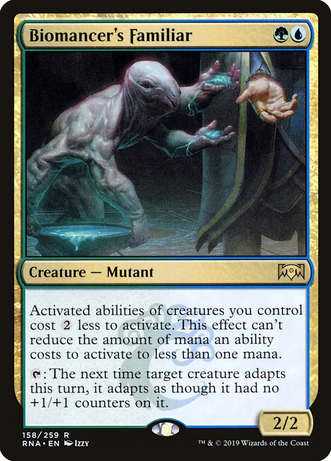 Biomancer's Familiar - (Foil): Ravnica Allegiance