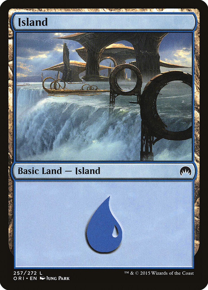 Island (#257) - (Foil): Magic Origins