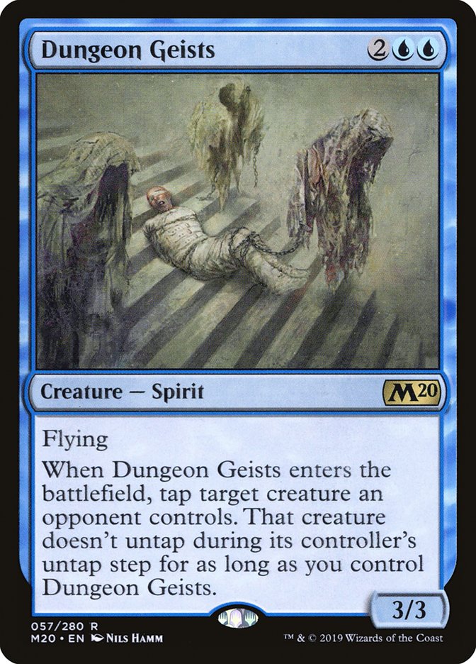 Dungeon Geists - (Foil): Core Set 2020