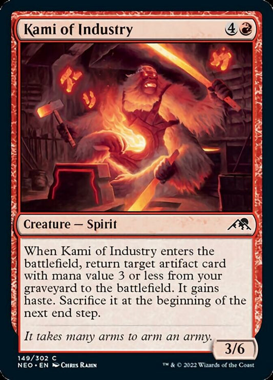 Kami of Industry - (Foil): Kamigawa: Neon Dynasty
