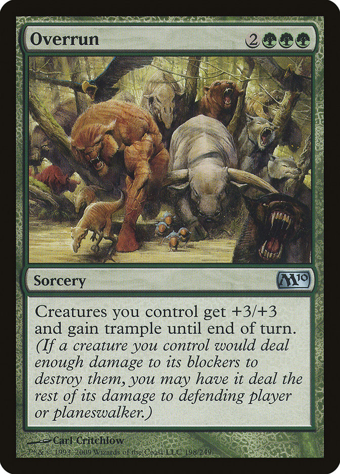 Overrun - (Foil): Magic 2010