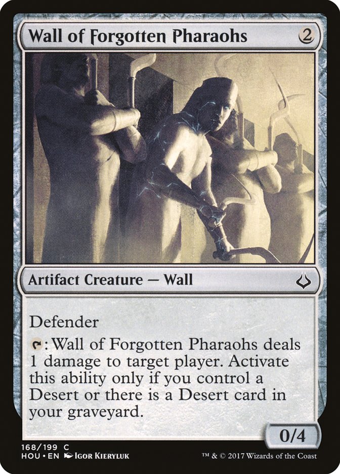 Wall of Forgotten Pharaohs - (Foil): Hour of Devastation