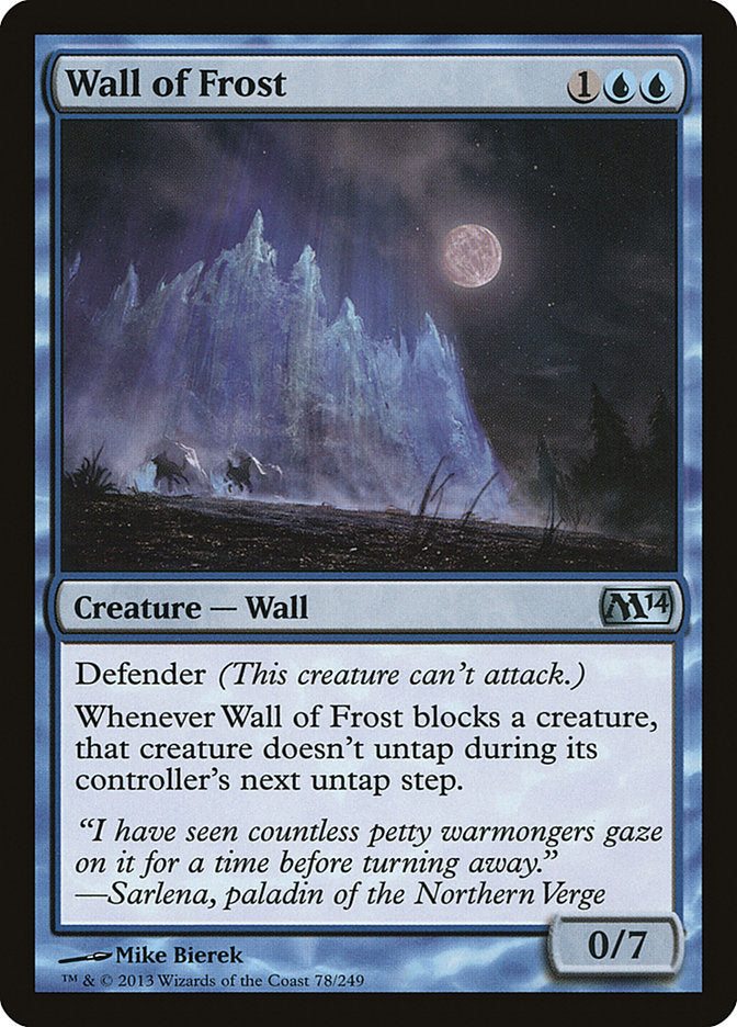 Wall of Frost: Magic 2014