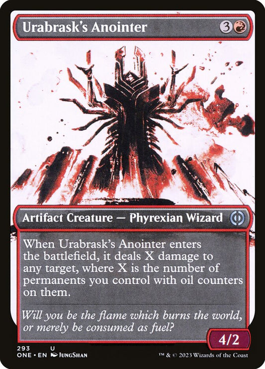 Urabrask's Anointer (Showcase): Phyrexia: All Will Be One