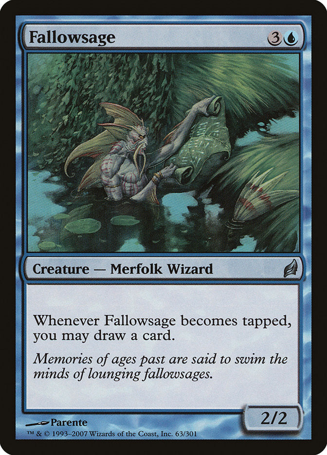 Fallowsage - (Foil): Lorwyn