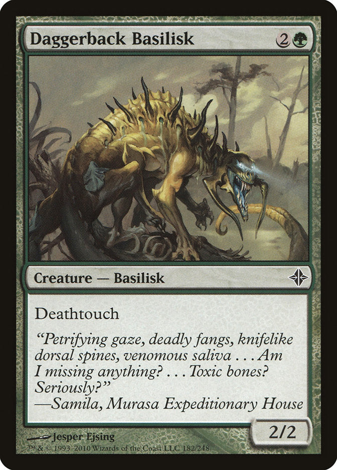 Daggerback Basilisk: Rise of the Eldrazi