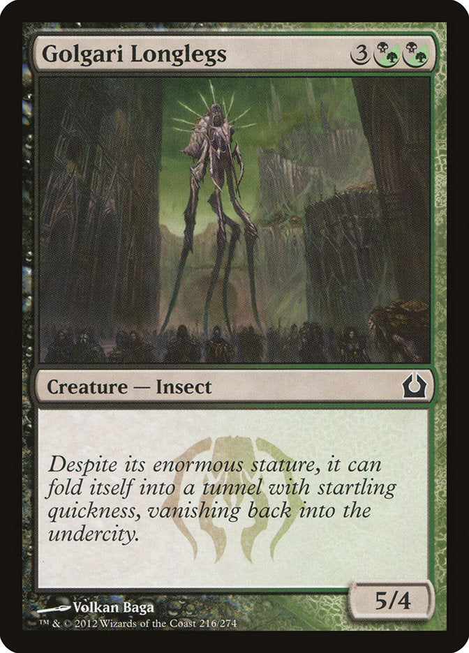 Golgari Longlegs - (Foil): Return to Ravnica