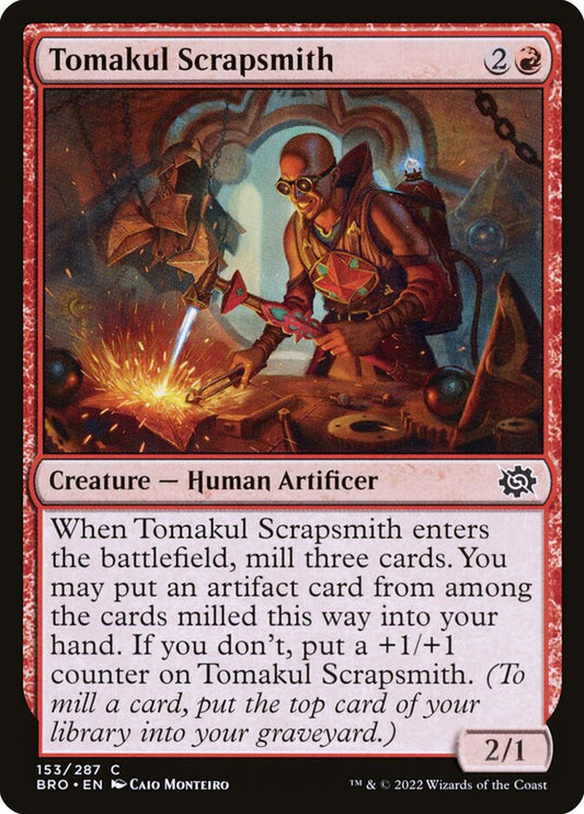 Tomakul Scrapsmith - (Foil): The Brothers' War