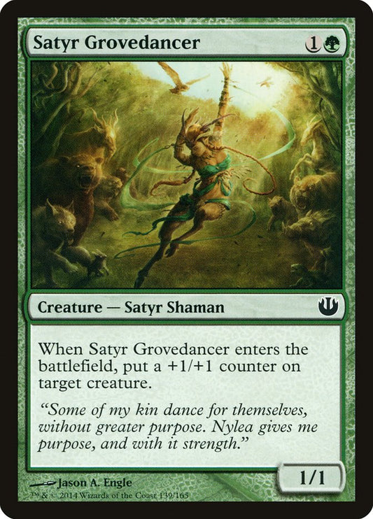 Satyr Grovedancer: Journey into Nyx