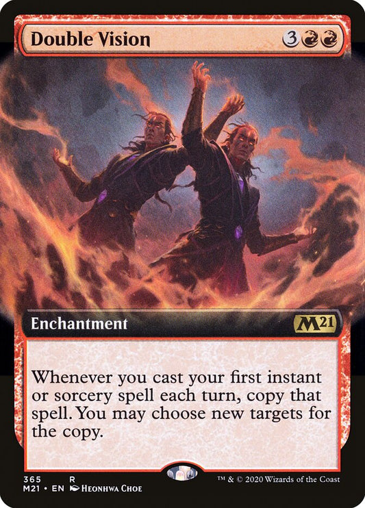 Double Vision (Extended Art) - (Foil): Core Set 2021