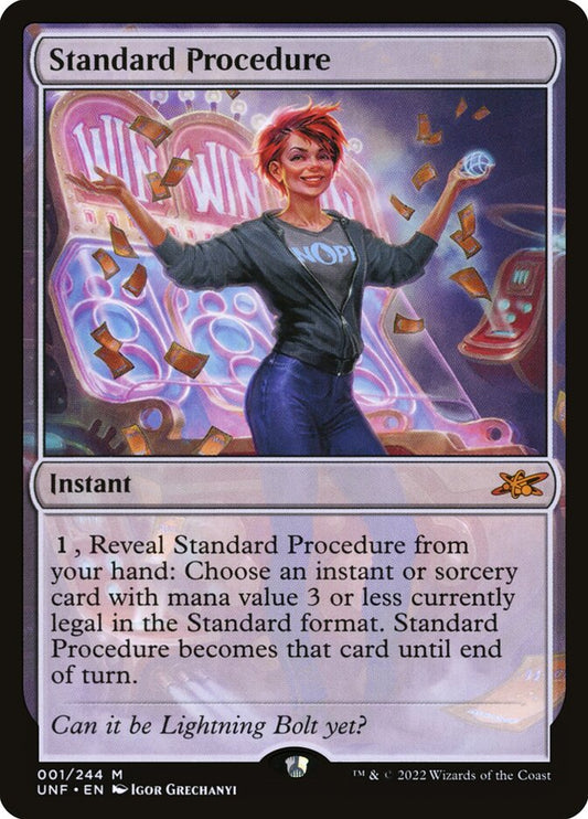 Standard Procedure - (Foil): Unfinity