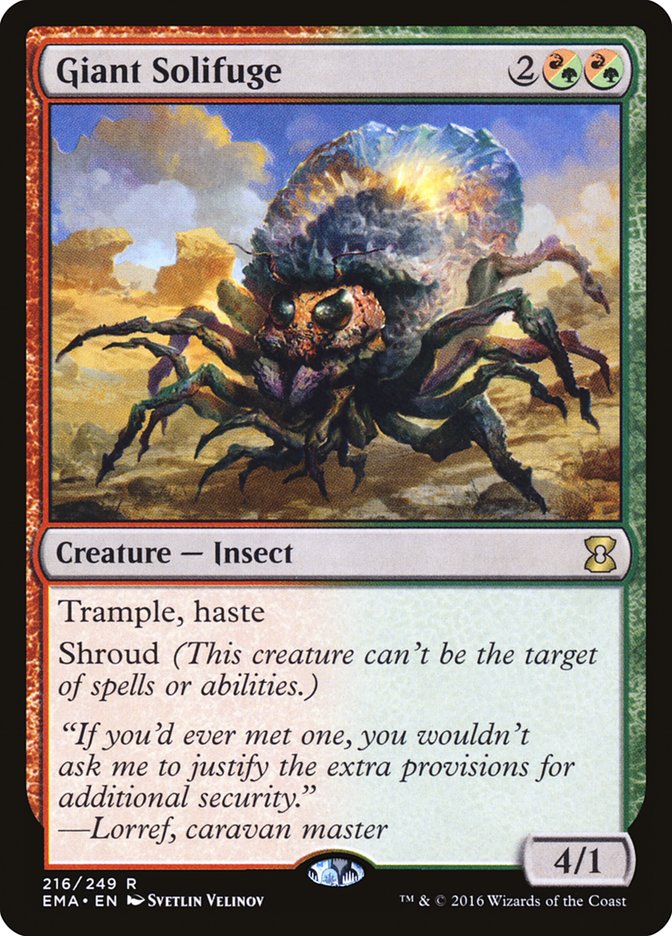 Giant Solifuge: Eternal Masters