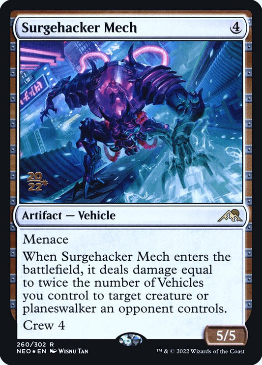 Surgehacker Mech: Kamigawa: Neon Dynasty Promos