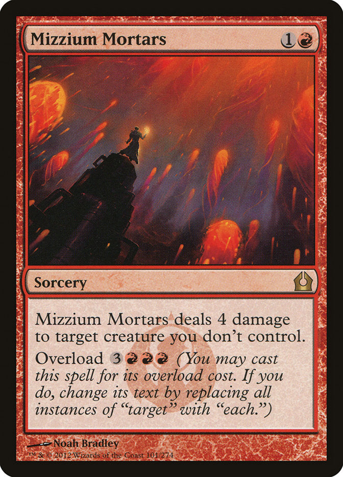 Mizzium Mortars - (Foil): Return to Ravnica
