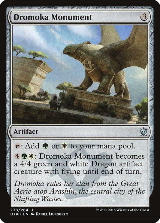 Dromoka Monument - (Foil): Dragons of Tarkir
