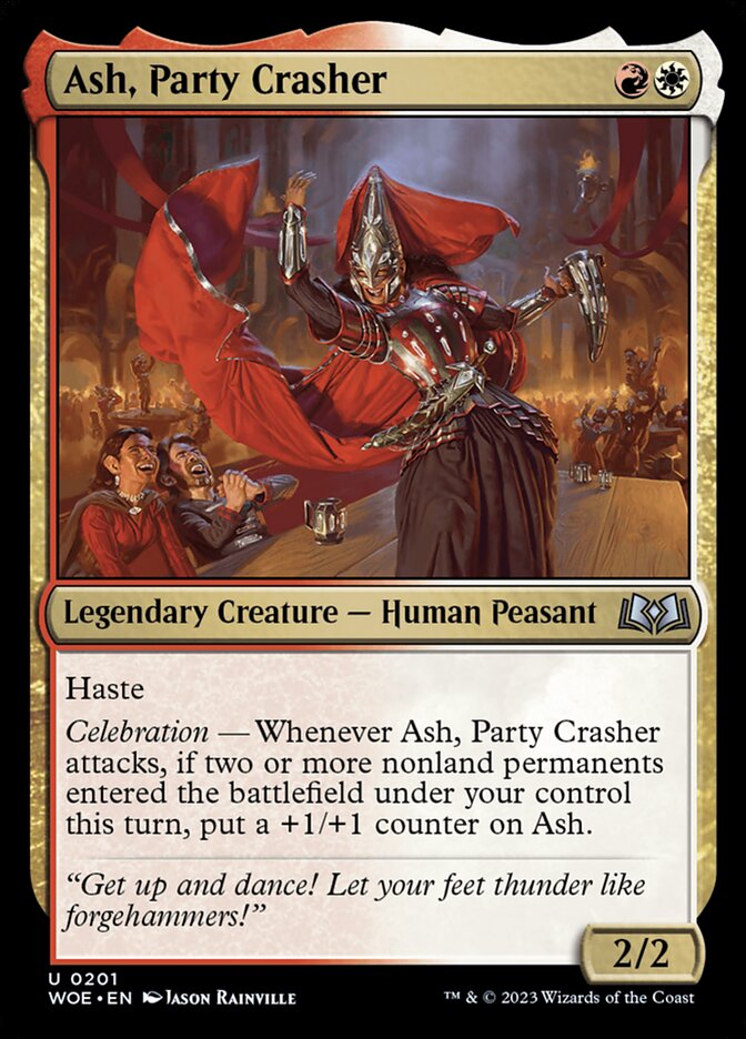 Ash, Party Crasher: Wilds of Eldraine