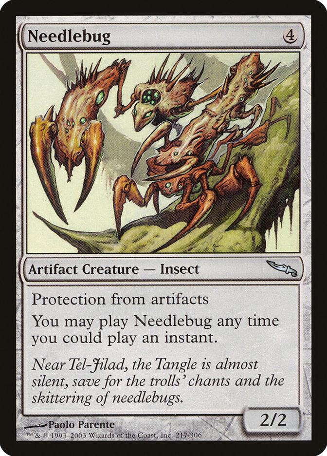 Needlebug - (Foil): Mirrodin