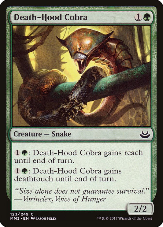 Death-Hood Cobra: Modern Masters 2017