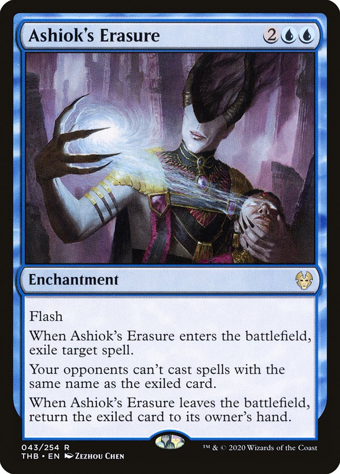 Ashiok's Erasure - (Foil): Theros Beyond Death