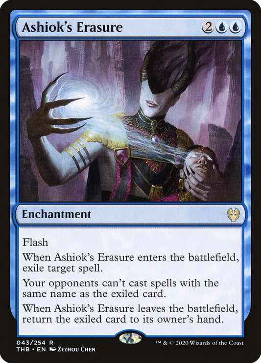 Ashiok's Erasure - (Foil): Theros Beyond Death