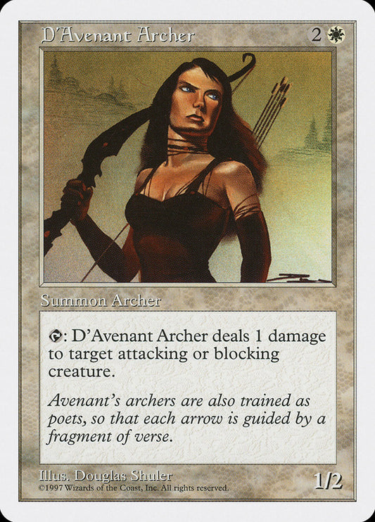 D'Avenant Archer: Fifth Edition