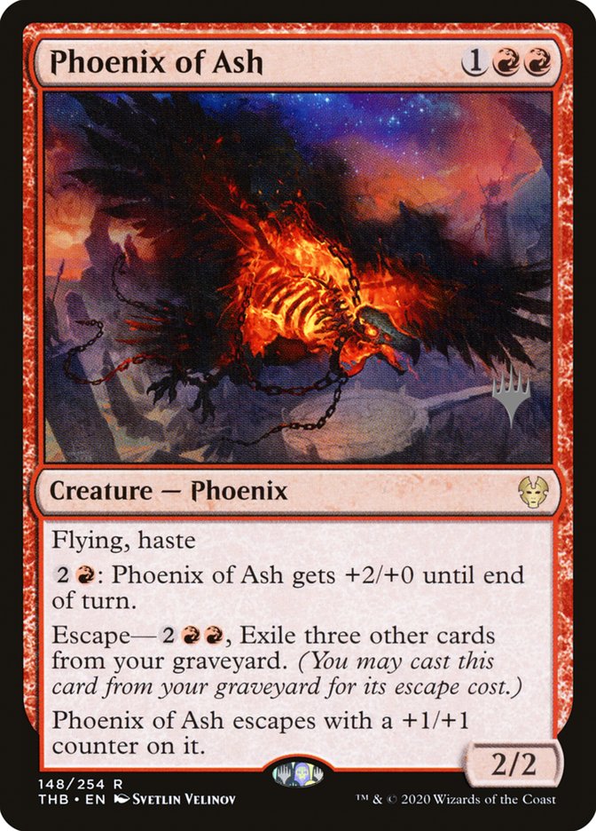 Phoenix of Ash (Promo Pack) (Theros Beyond Death): Theros Beyond Death Promos