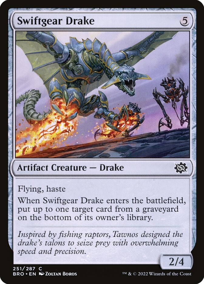 Swiftgear Drake - (Foil): The Brothers' War