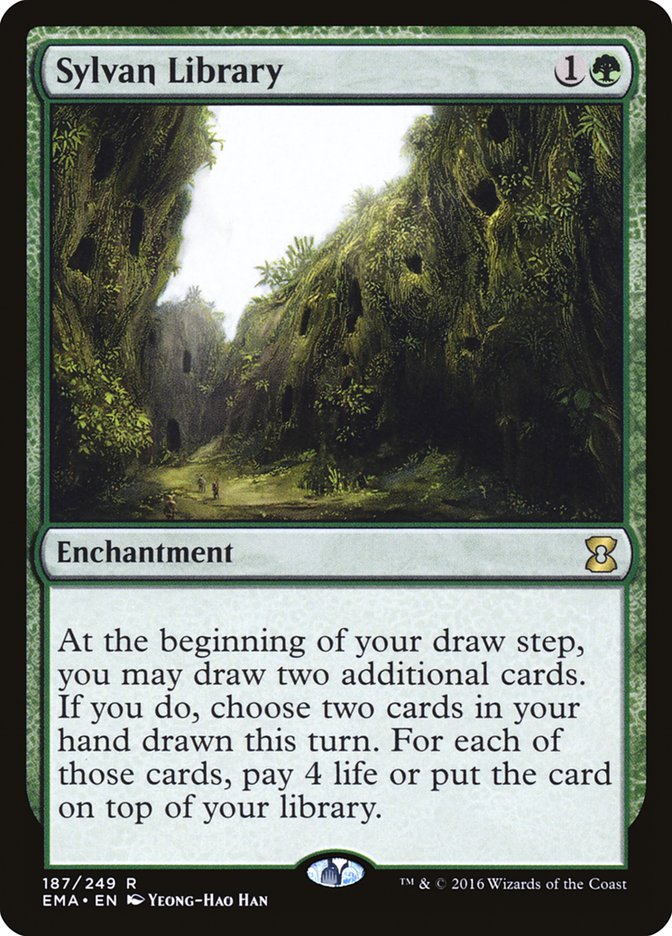 Sylvan Library - (Foil): Eternal Masters