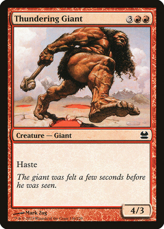 Thundering Giant: Modern Masters