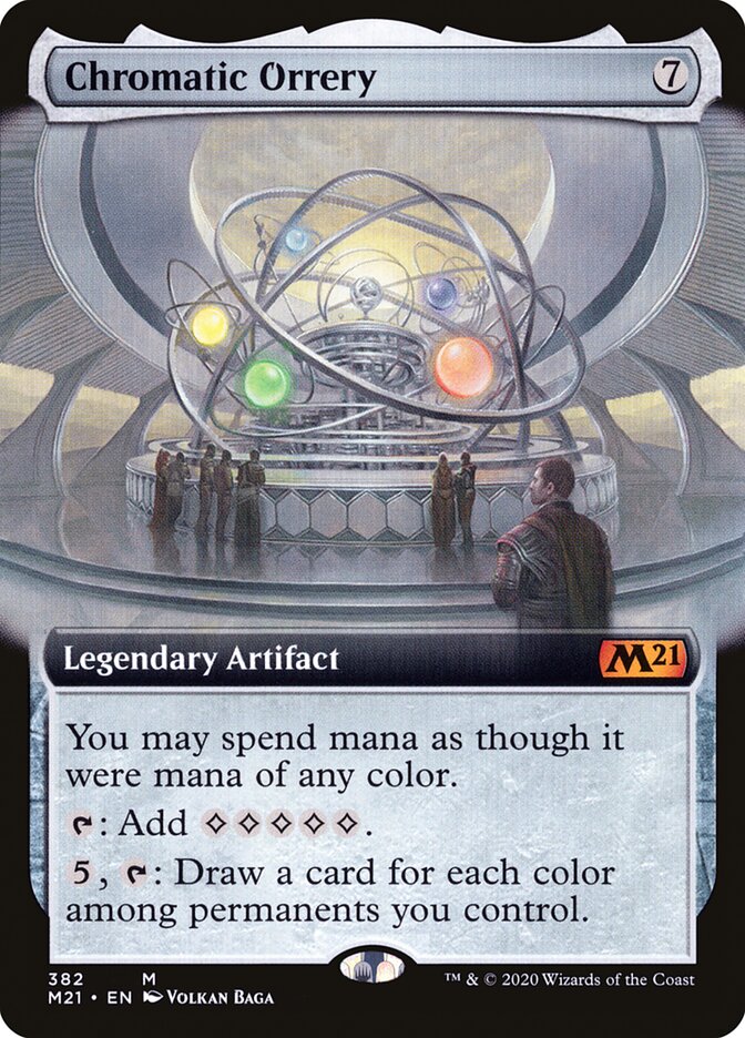 Chromatic Orrery (Extended Art): Core Set 2021
