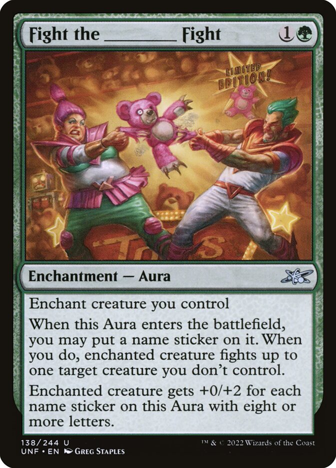 Fight the _____ Fight: Unfinity