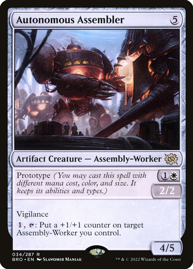 Autonomous Assembler - (Foil): The Brothers' War